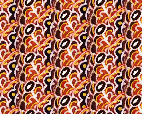 Складний Візерунок Батика Текстурою Тканини Безшовні Візерунки Мальована Вручну Ілюстрація — стокове фото