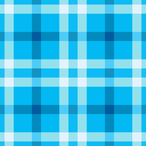 Текстура тартанской ткани. Бесшовный шаблон. Векторная иллюстрация. 