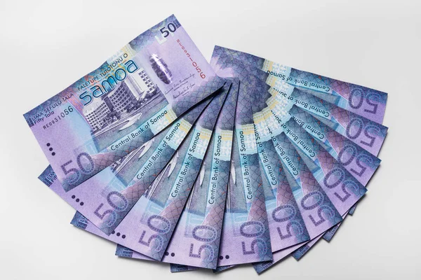 Samoa Tala bank notes — Stock Photo, Image