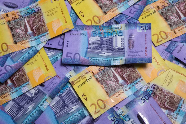 Samoa Tala money — Stock Photo, Image