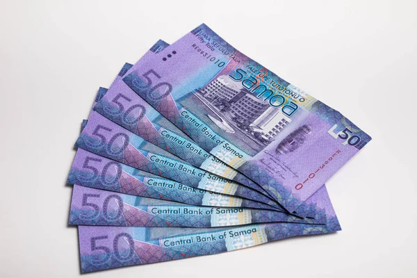 Samoa Tala bankovky — Stock fotografie