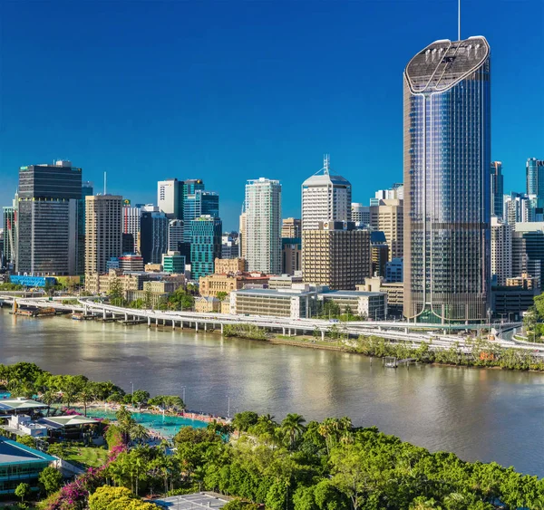 Brisbane CBD e South Bank — Foto Stock