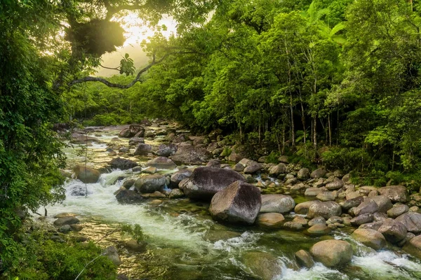 Mossman Gorge řeka — Stock fotografie