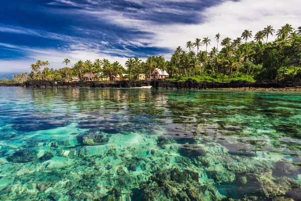 Laguna de arrecifes de coral — Foto de Stock