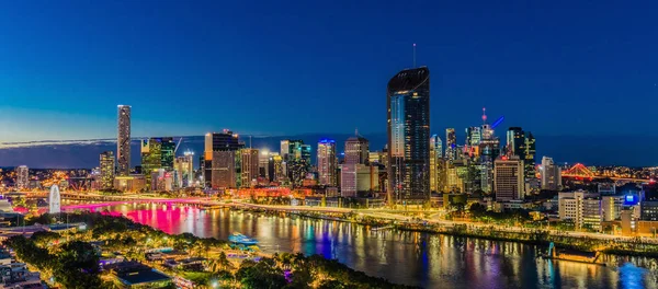 Quartiere centrale degli affari di Brisbane — Foto Stock