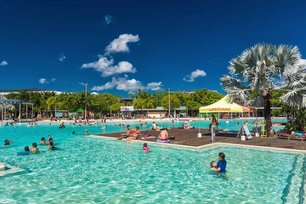 Tropical swimming lagoon — Stock Photo, Image