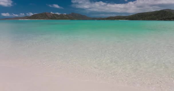 Úžasné Whitehaven Beach — Stock video