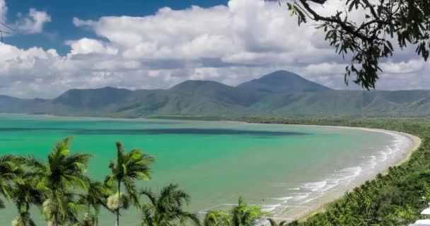 Port douglas vier Meilen Strand — Stockvideo