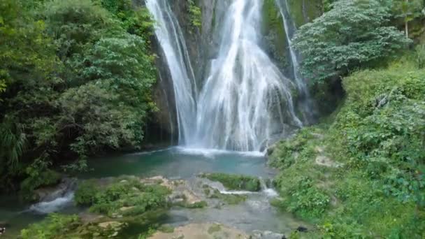 Mele Maat Cascades Port Vila Efate Island Vanuatu Pacífico Sur — Vídeo de stock