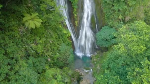 Cascatas Mele Maat Port Vila Efate Island Vanuatu Pacífico Sul — Vídeo de Stock