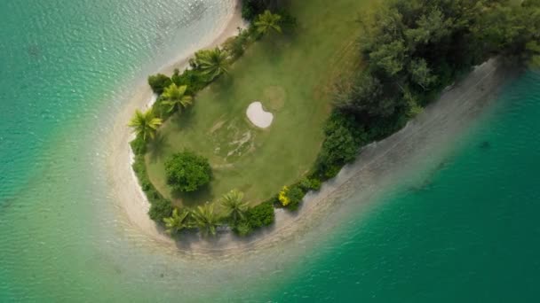 Порт Вила Вануату Апреля 2019 Года Воздушный Беспилотный Вид Holiday — стоковое видео