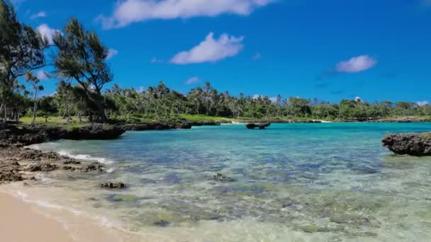 Eton Beach Efate Island Vanuatu Perto Port Vila Famosa Praia — Vídeo de Stock