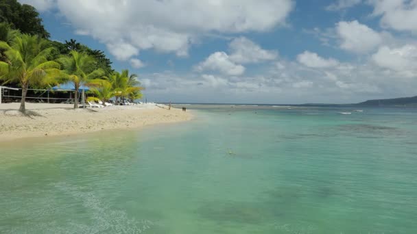 Tropical Resort Life Vanuatu Port Vila Efate Island — Stock Video