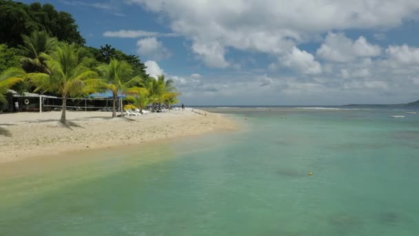 Vida Resort Tropical Vanuatu Perto Port Vila Efate Island — Vídeo de Stock