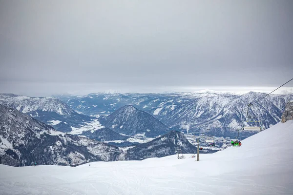 Skigebied Loser Altaussee — Stockfoto