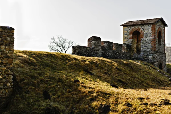 Las ruinas de un campamento romano en Rumania —  Fotos de Stock