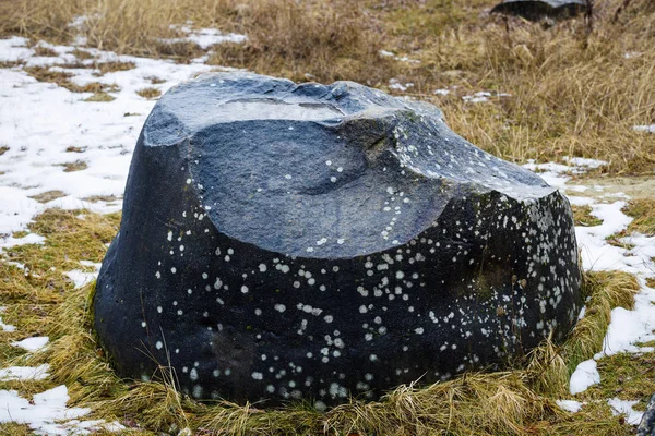 Rare rock formations of (trovantii) of Costesti, Valcea, Romania — Stock Photo, Image