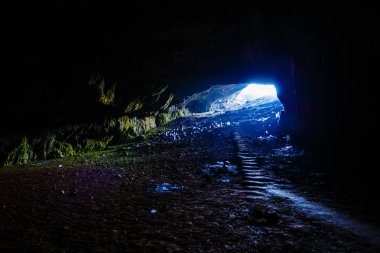 peyzaj mağarası Ponoarele Mehedinti, Romanya