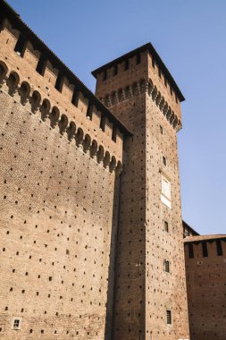 Castello Sforzesco (Sforza Kalesi) Milano, Lombardiya, İtalya, 13