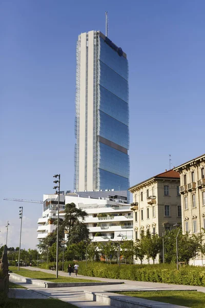 MILAN, ITALY, May,28, 2017 - Isozaki Tower in "City Life" comple — Stock Photo, Image