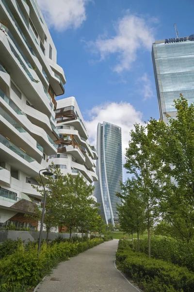 MILAN, ITALY, May,28, 2017 - Isozaki Tower in "City Life" comple — Stock Photo, Image