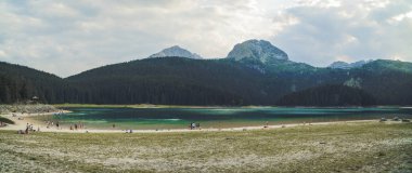 Göl Zabljak Durmitor Milli Parkı.
