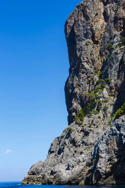 Palma de Mallorca'da kıyı ile güzel sahne — Stok fotoğraf