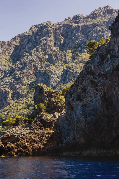 Hermoso paisaje con costa en Palma de Mallorca —  Fotos de Stock