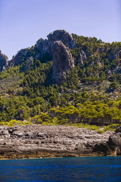 Wunderschöne Landschaft mit Küste in Palma de Mallorca — Stockfoto