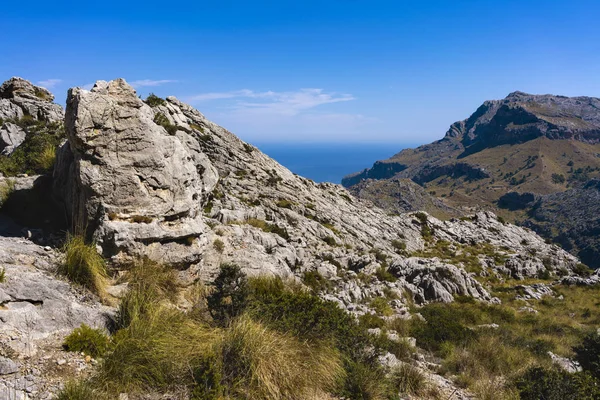 Krásné scenérie s pobřeží v Palma de Mallorca — Stock fotografie