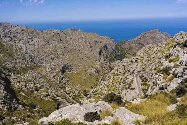 Krásné scenérie s pobřeží v Palma de Mallorca — Stock fotografie