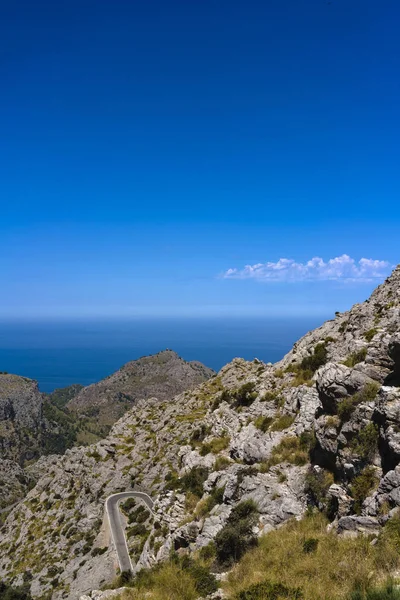 Palma de Mallorca'da kıyı ile güzel sahne
