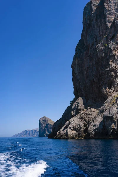 Hermoso paisaje con costa en Palma de Mallorca —  Fotos de Stock