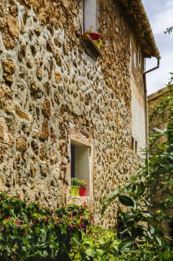 Palma de Mallorca Valldemossa şehir görüntüleri. İspanya 