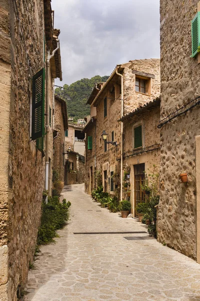Palma de Mallorca Valldemossa şehir görüntüleri. İspanya 