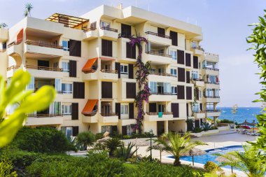 Mallorca Mediterra üzerinde avuç güzel kıyı peyzaj