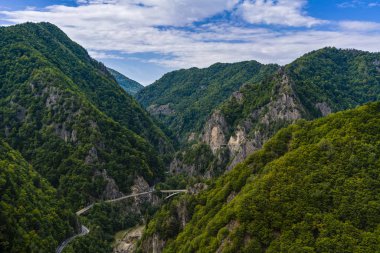 Yukarıda da görüleceği Argeş Nehri Vadisi