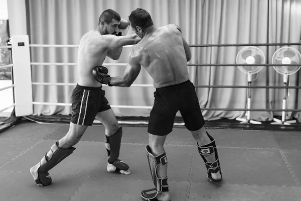Presentazione di Kickboxing a Pitesti Romania a cura del Sensei Marius C — Foto Stock