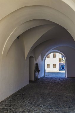 26-Ekim 2019 Oradea Kalesi içinde, 1241 'de inşa edildi.