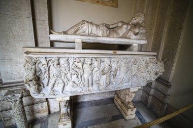 19 Kasım 2019. Roma İtalya 'dan görüntüler - Vatikan' ın içinde