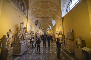 19 Kasım 2019. Roma İtalya 'dan görüntüler - Vatikan' ın içinde