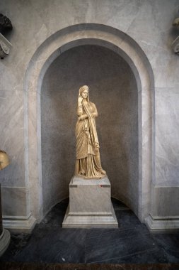 19 Kasım 2019. Roma İtalya 'dan görüntüler - Vatikan' ın içinde