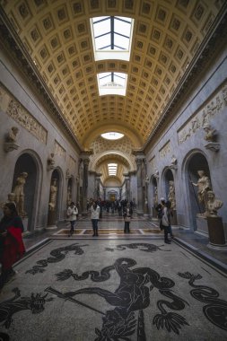 19 Kasım 2019. Roma İtalya 'dan görüntüler - Vatikan' ın içinde