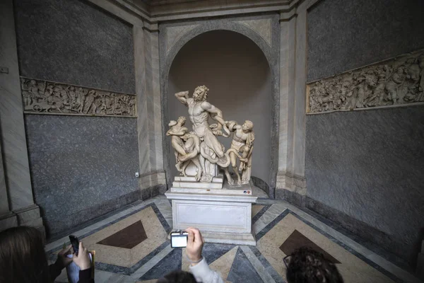 19 November 2019. Images from Rome Italy - inside the Vatican mu — Stock Photo, Image