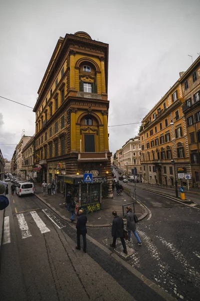 15 novembre 2019 Photos dans les rues de Rome un jour de pluie — Photo