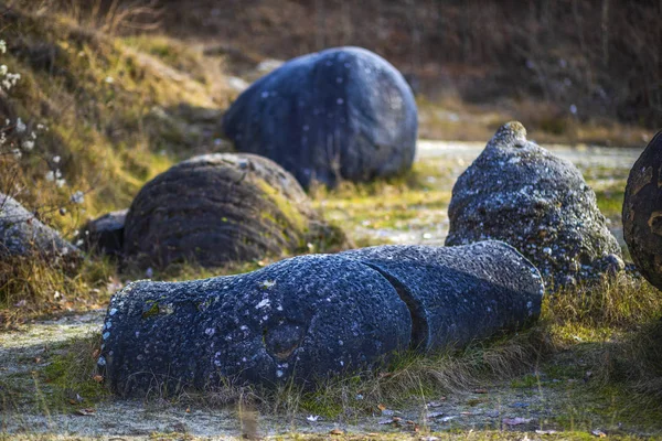 Trovantii - Rumäniens märkligaste levande stenar. — Stockfoto