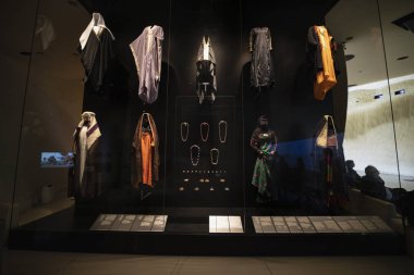 12 Ocak 2020. Katar Ulusal Müzesi 'nden görüntüler bir nat