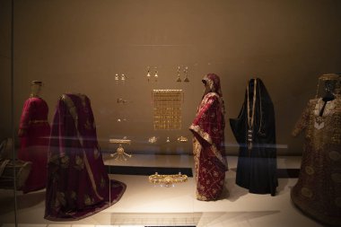 12 Ocak 2020. Katar Ulusal Müzesi 'nden görüntüler bir nat