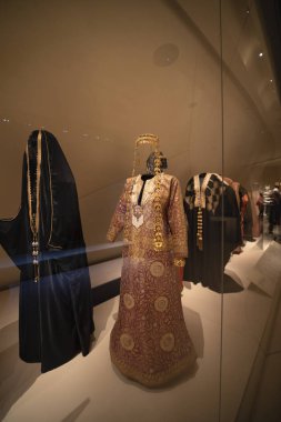 12 Ocak 2020. Katar Ulusal Müzesi 'nden görüntüler bir nat