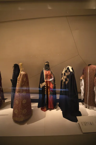 2020年1月12日。 来自卡塔尔国家博物馆的图像是个名词 — 图库照片